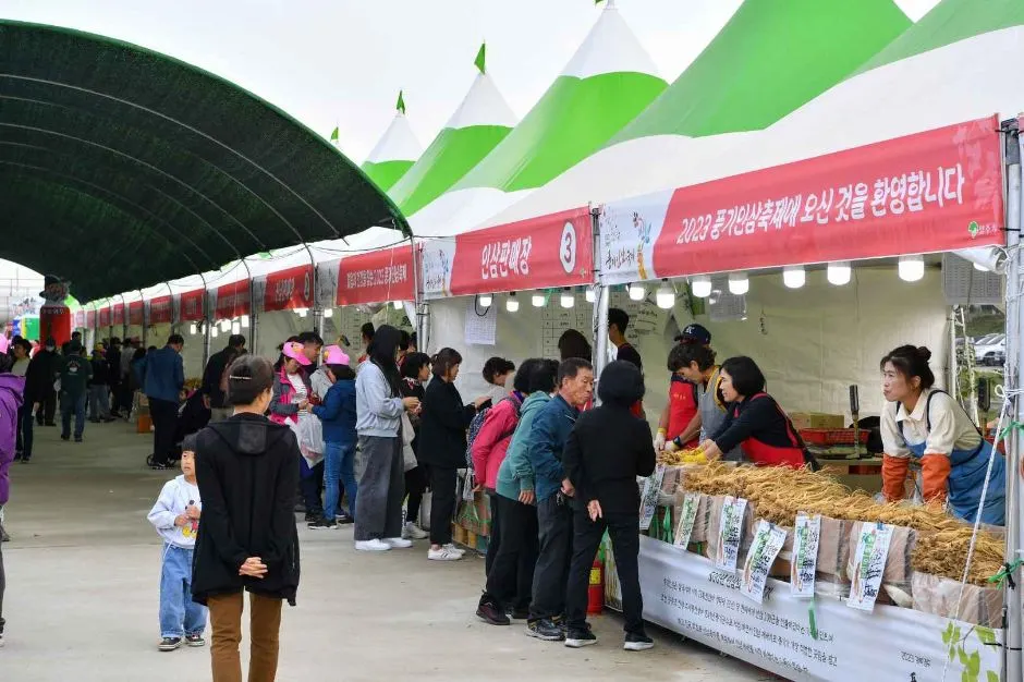 Yeongju Punggi Insam Festival (영주 풍기인삼축제)