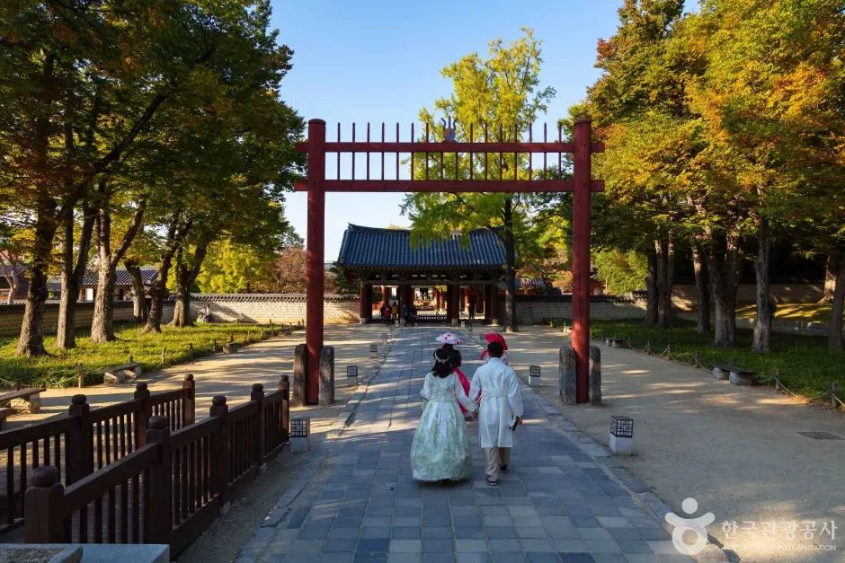 Gyeonggijeon Shrine: Portraits and Bamboo